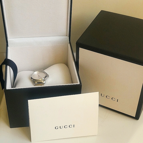 Gucci G-Timeless Small diamond pattern-YA126551Women's watch quartz Small G-Ti - Picture 5 of 8